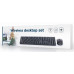 KBS-W-01 Gembird 2.4 GHz Slim Bezicni mis + tastatura US layout black